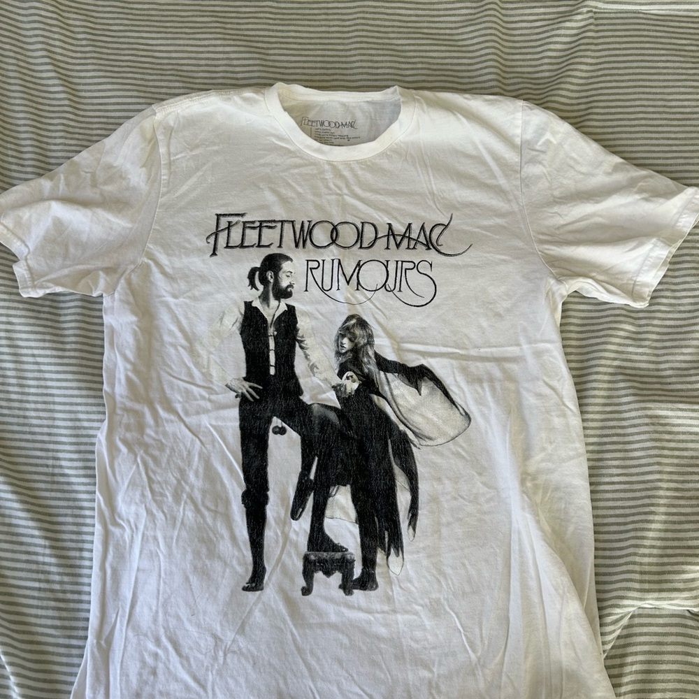 Fleetwood Mac Rumours Graphic White T-Shirt